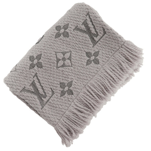 Louis Vuitton Wool Gray Scarves