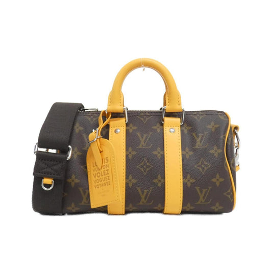 Louis Vuitton Coated Canvas Brown Travel Bags