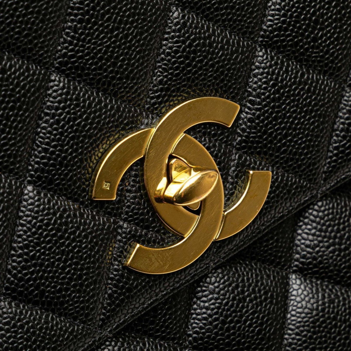 Chanel Calfskin Black Shoulder Bags