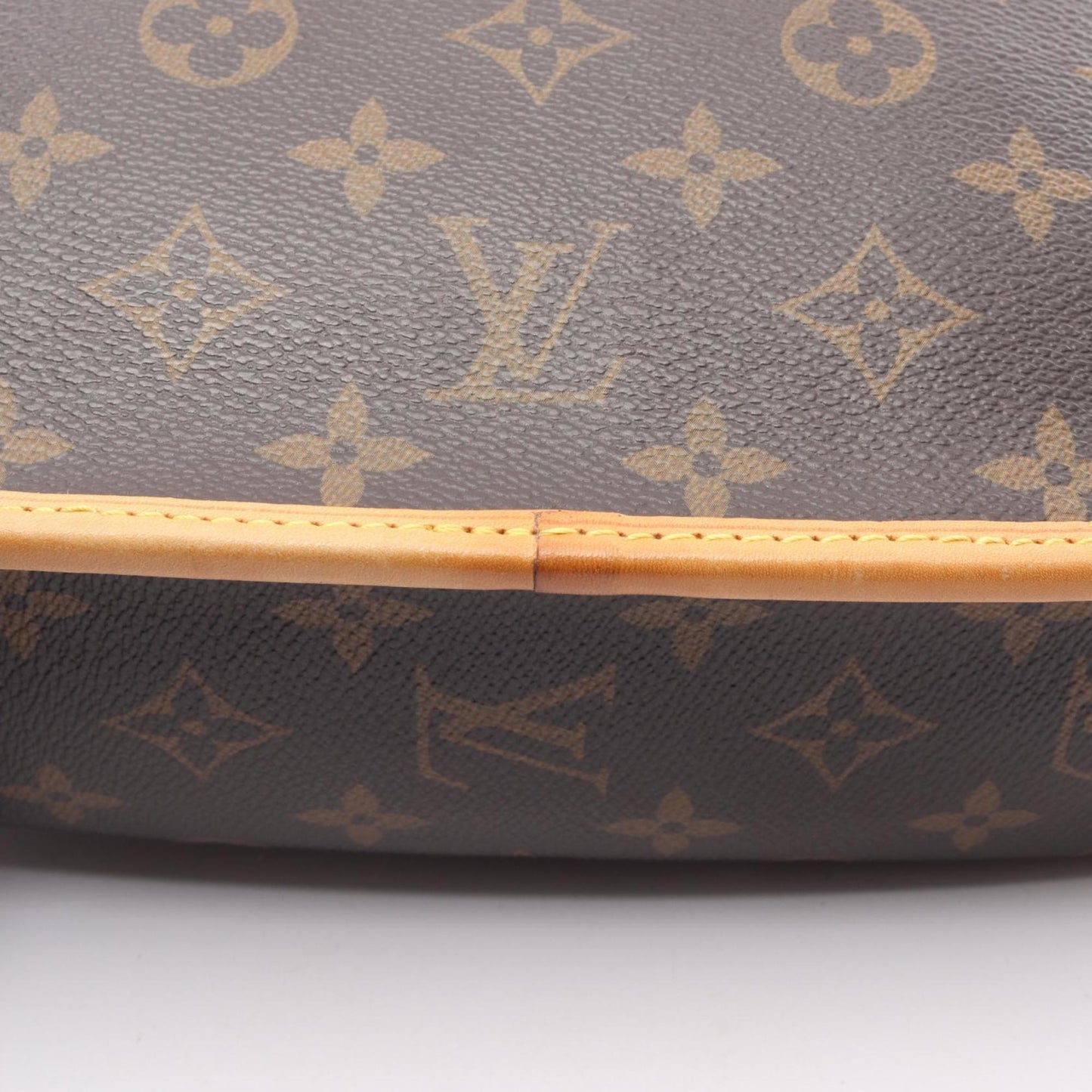 Louis Vuitton Coated Canvas Brown Shoulder Bags