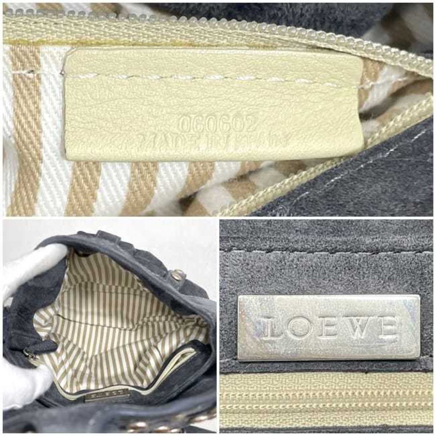 Loewe Other Leather Gray Shoulder Bags