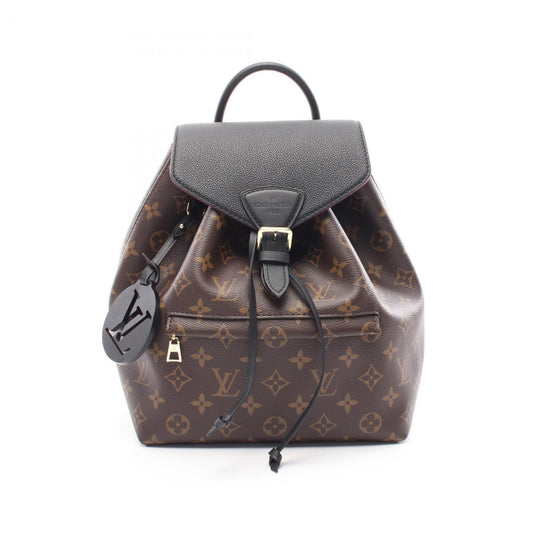 Louis Vuitton Coated Canvas Black Backpacks