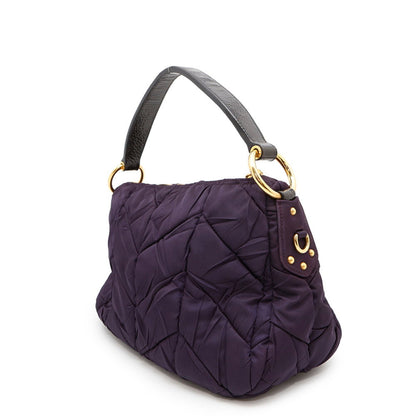 Prada Nylon Purple Handbags