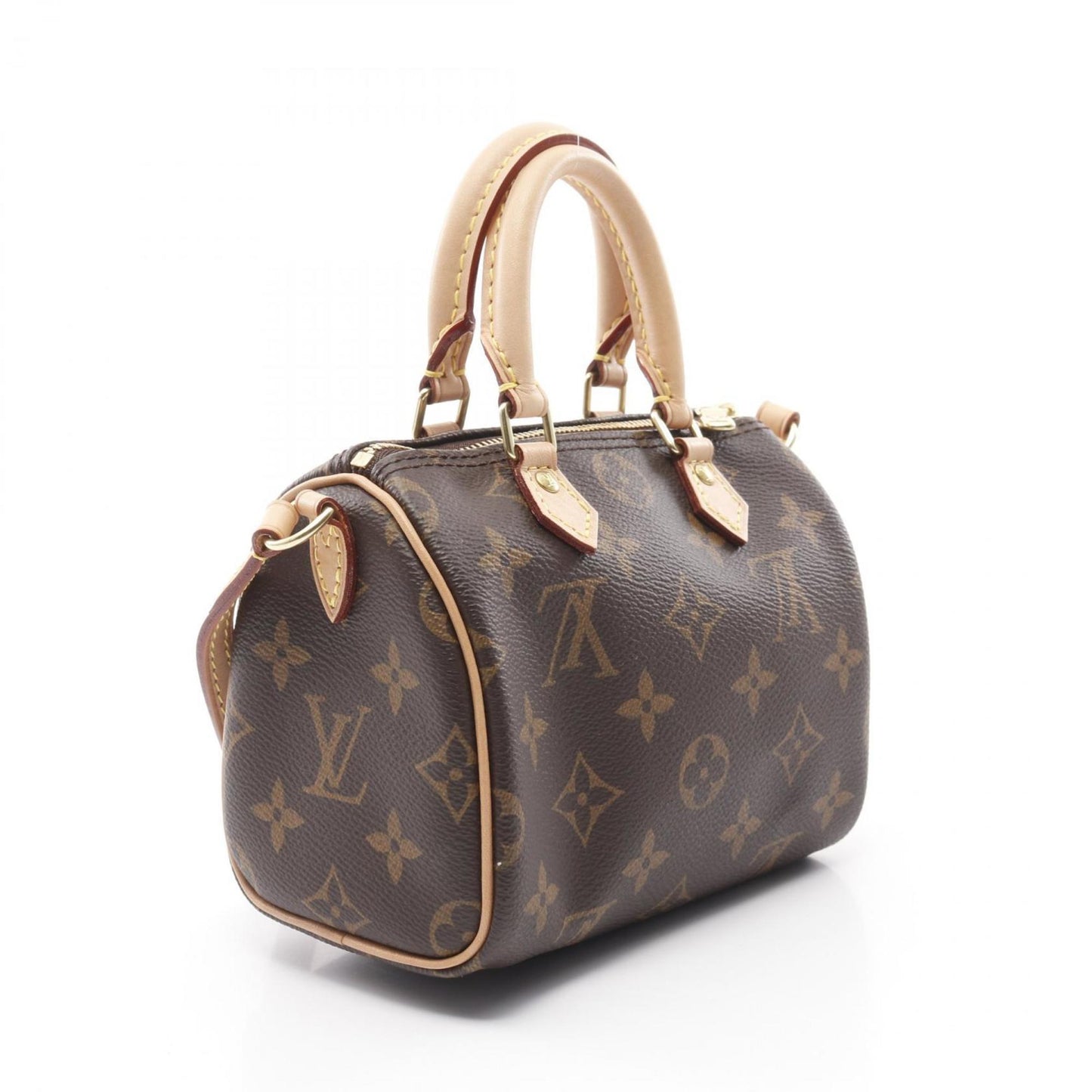 Louis Vuitton Coated Canvas Brown Shoulder Bags