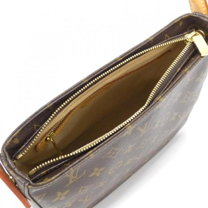 Louis Vuitton Coated Canvas Brown Shoulder Bags