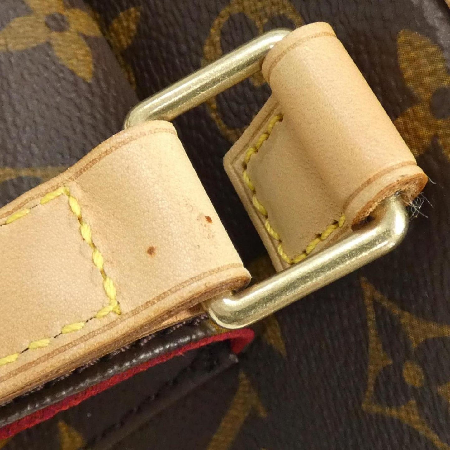 Louis Vuitton Coated Canvas Brown Handbags