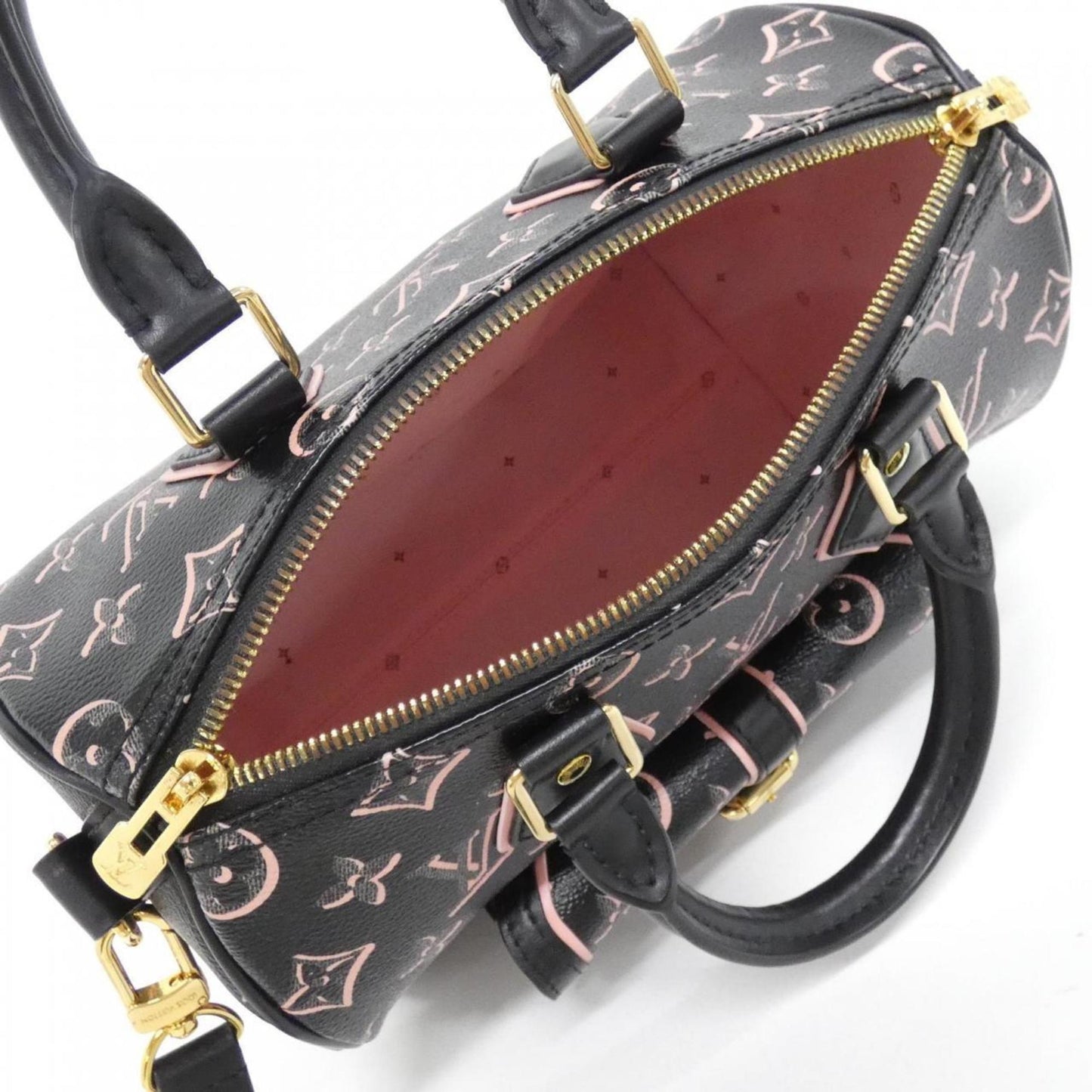 Louis Vuitton Coated Canvas Black Travel Bags