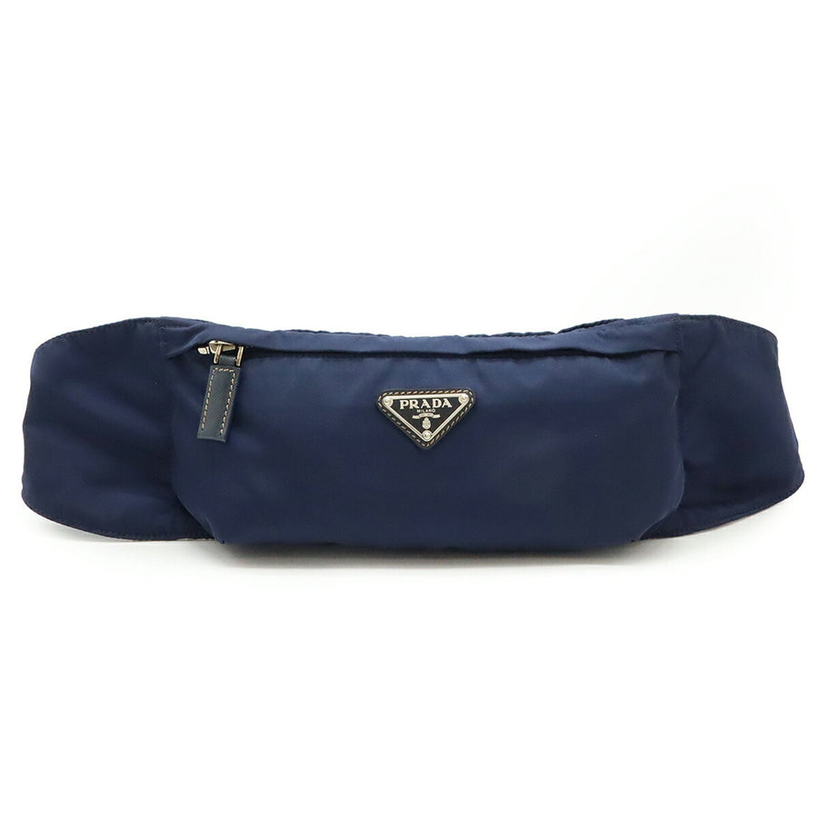 Prada Nylon Blue Crossbody Bags