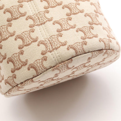 Celine Canvas Brown Handbags