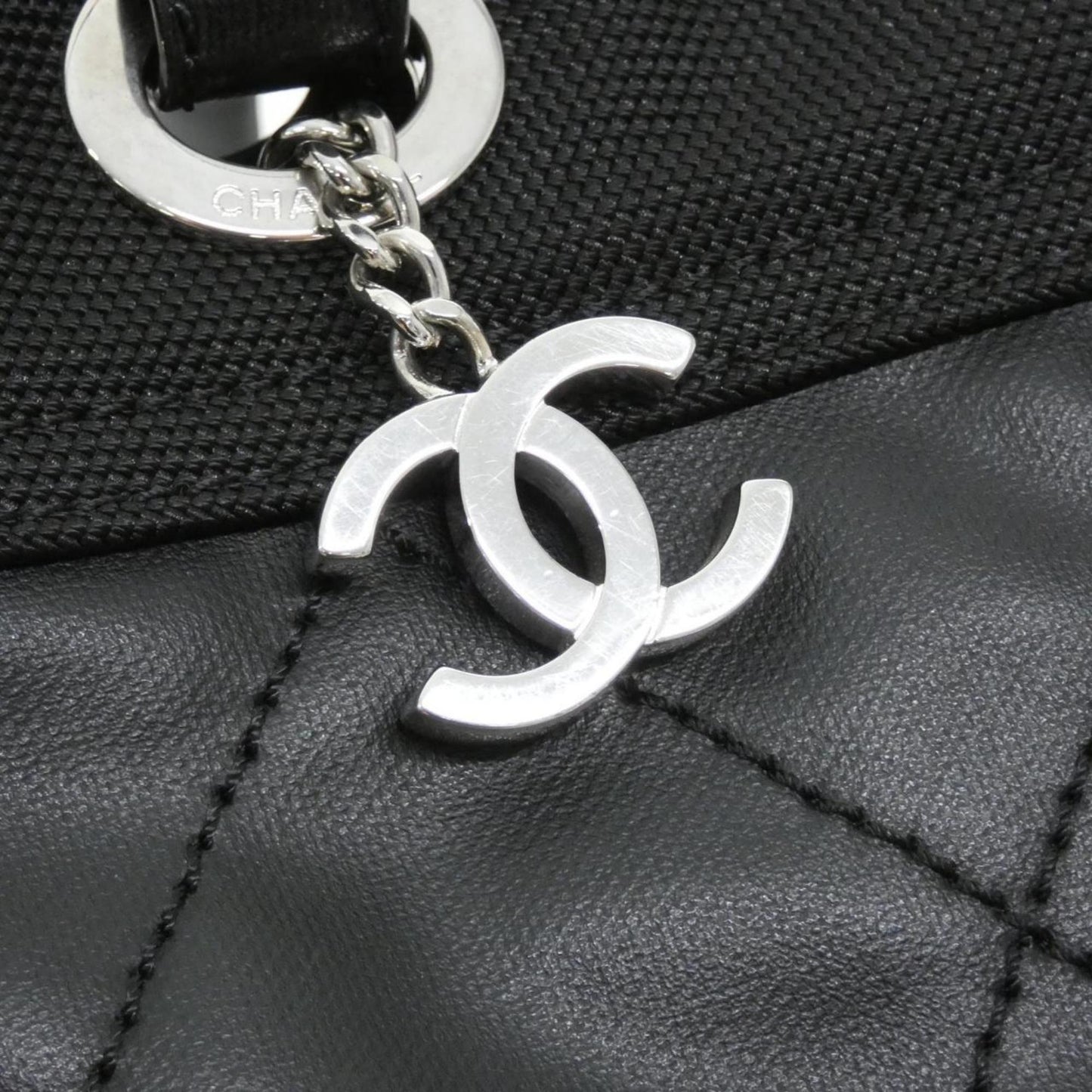 Chanel Canvas Black Handbags