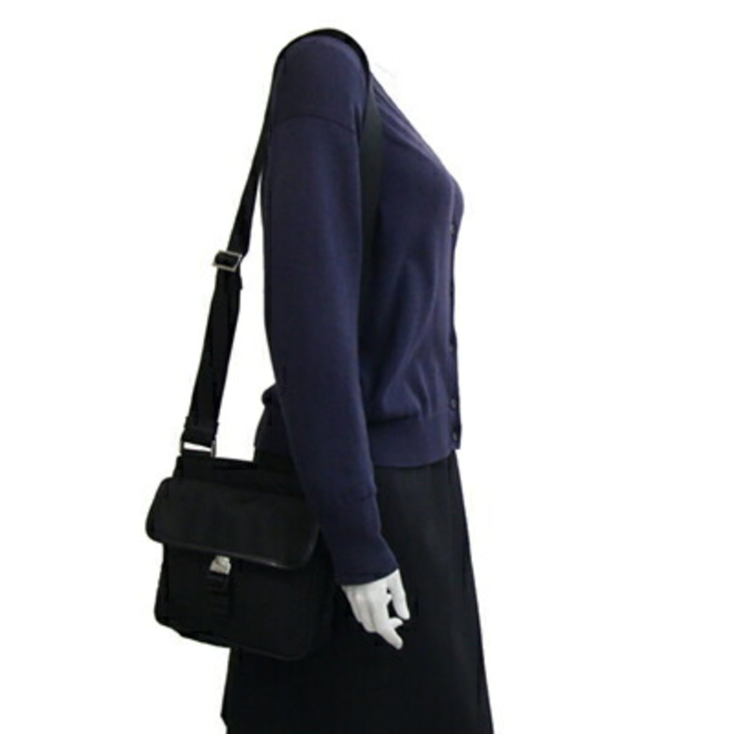 Prada Nylon Black Shoulder Bags