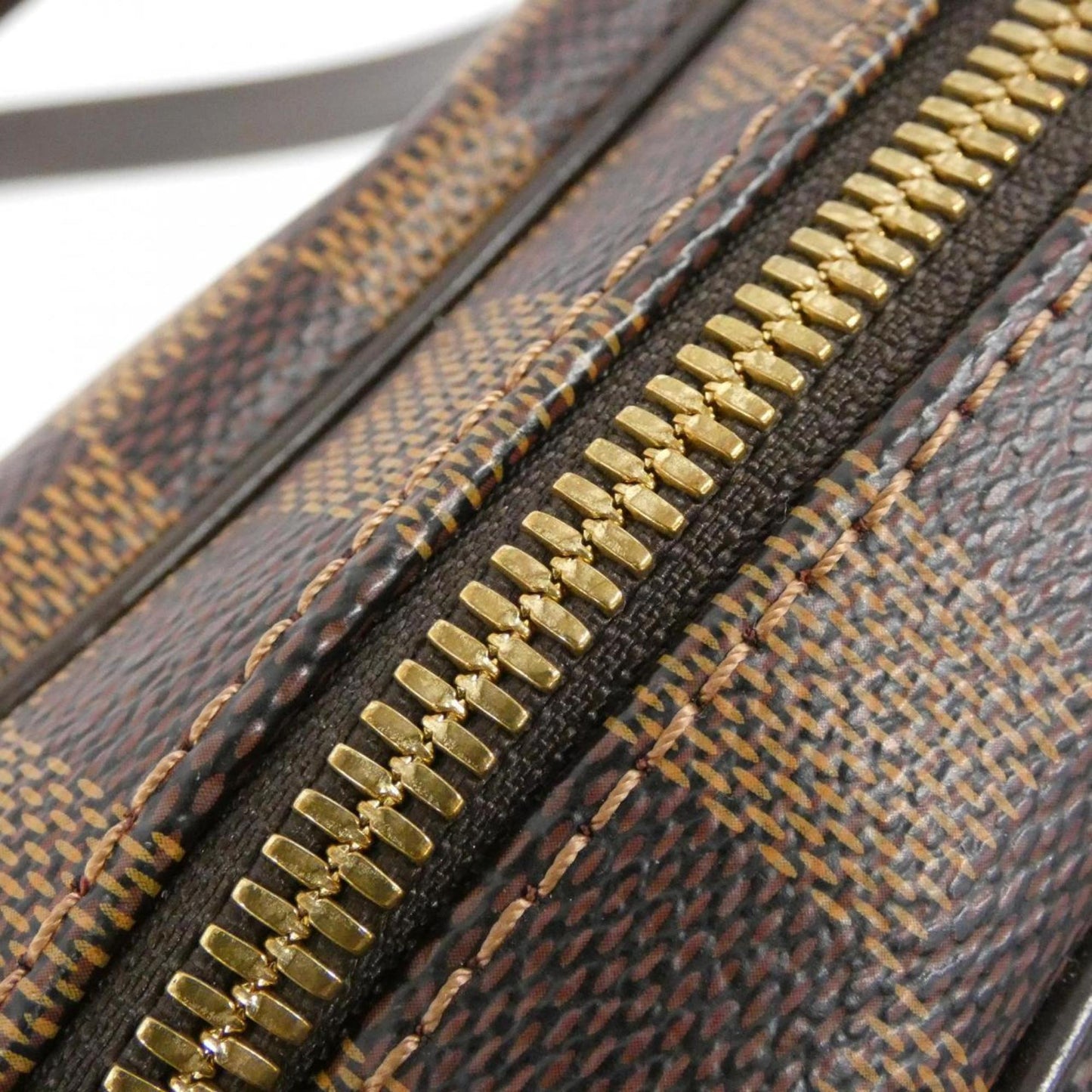 Louis Vuitton Coated Canvas Brown Shoulder Bags