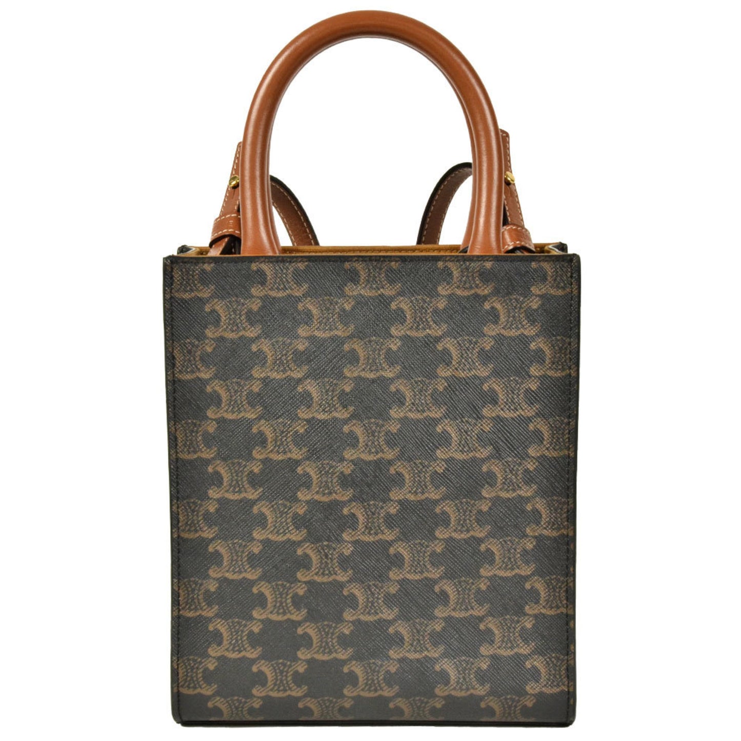 Celine Pvc Brown Shoulder Bags