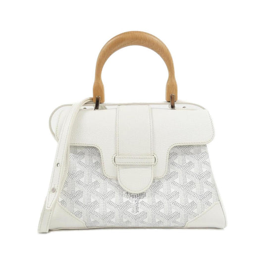 Goyard Coated Canvas White Handbags
