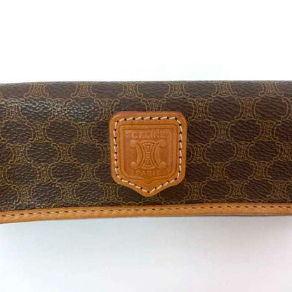 Celine Pvc Brown Clutch Bags