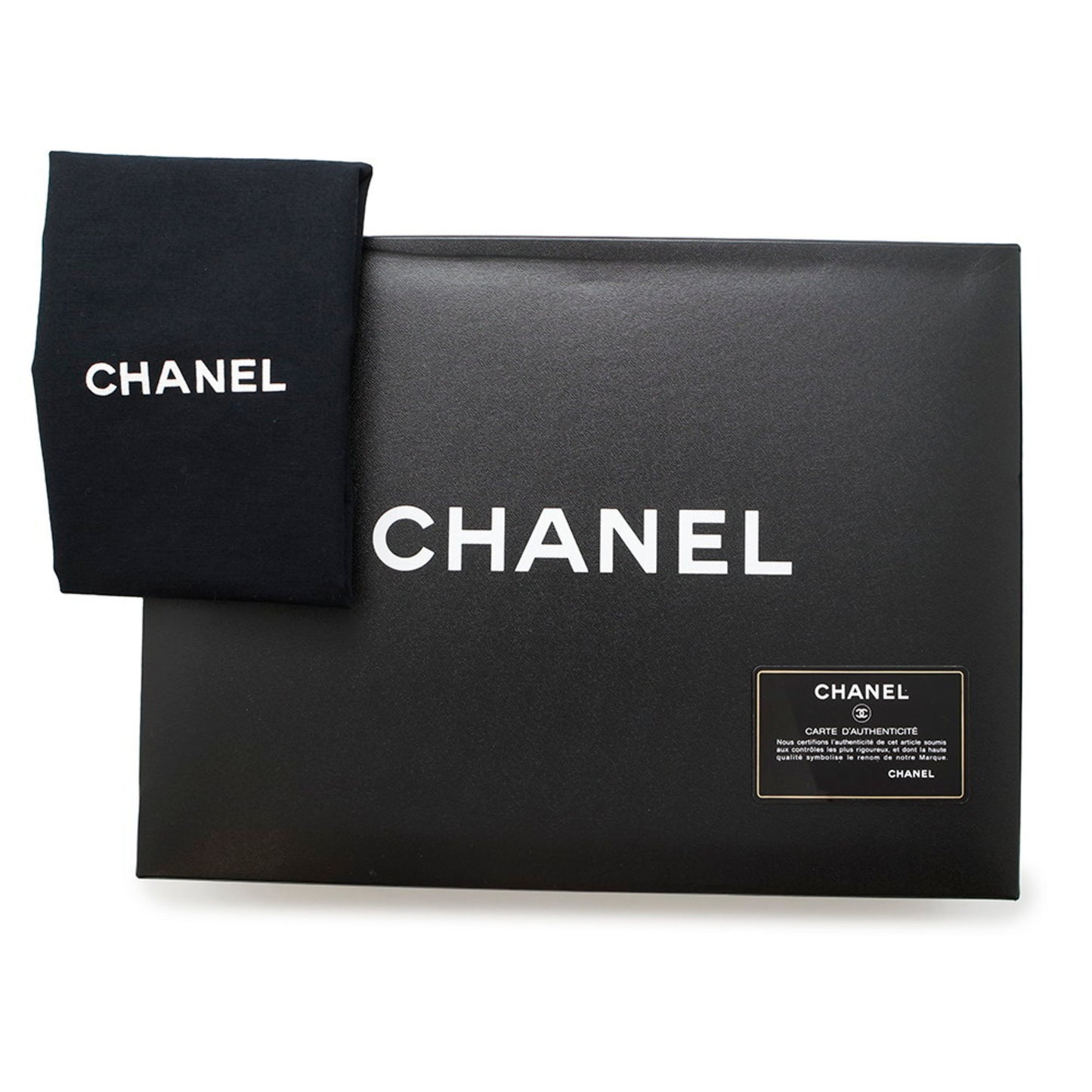 Chanel Calfskin Black Handbags