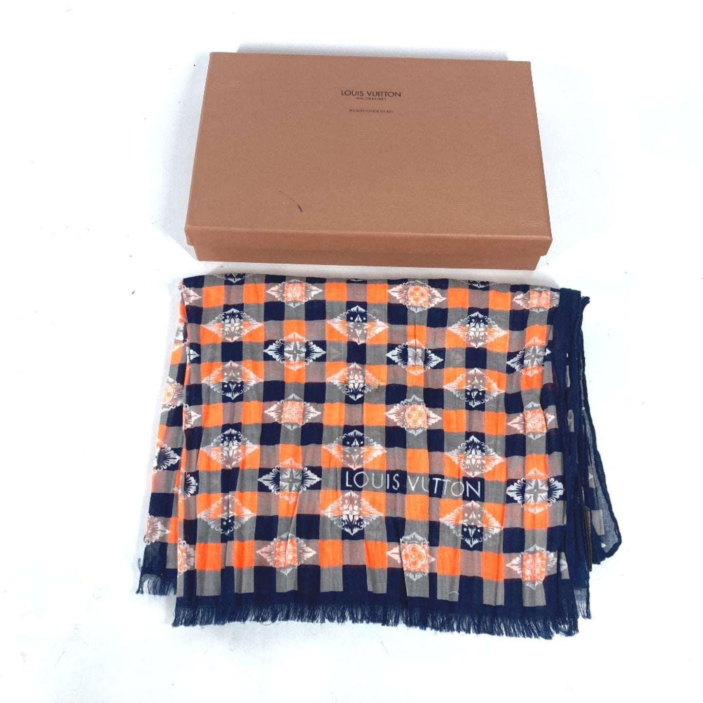 Louis Vuitton Others Blue Scarves