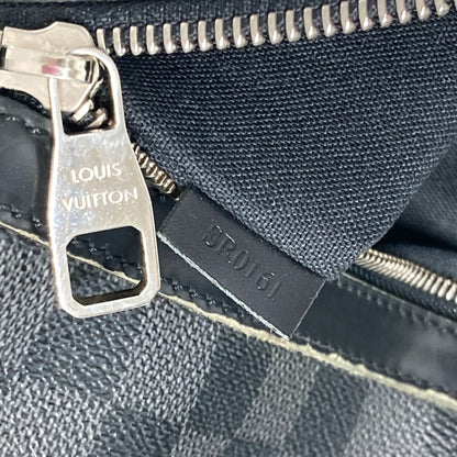 Louis Vuitton Monogram Canvas Black Shoulder Bags