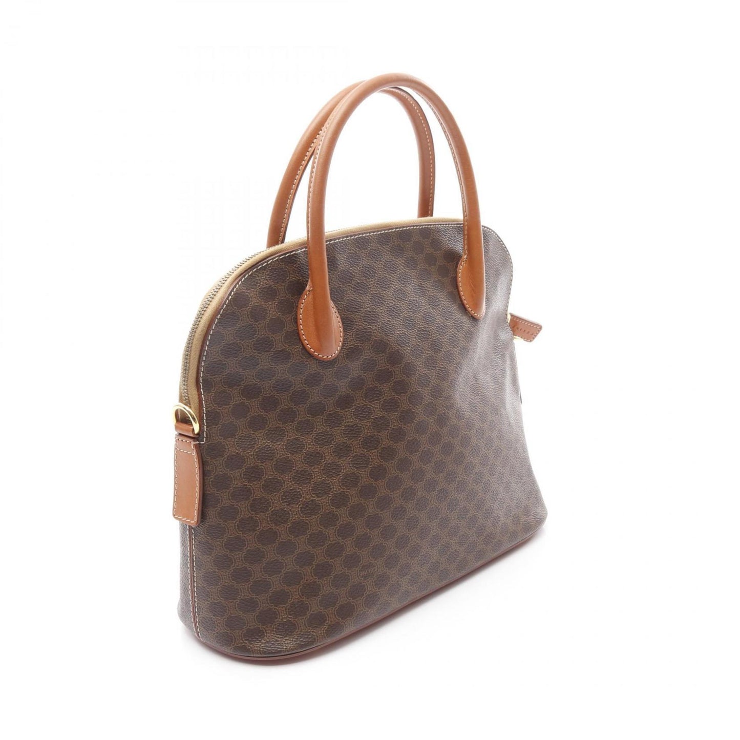 Celine Coated Canvas Brown Handbags