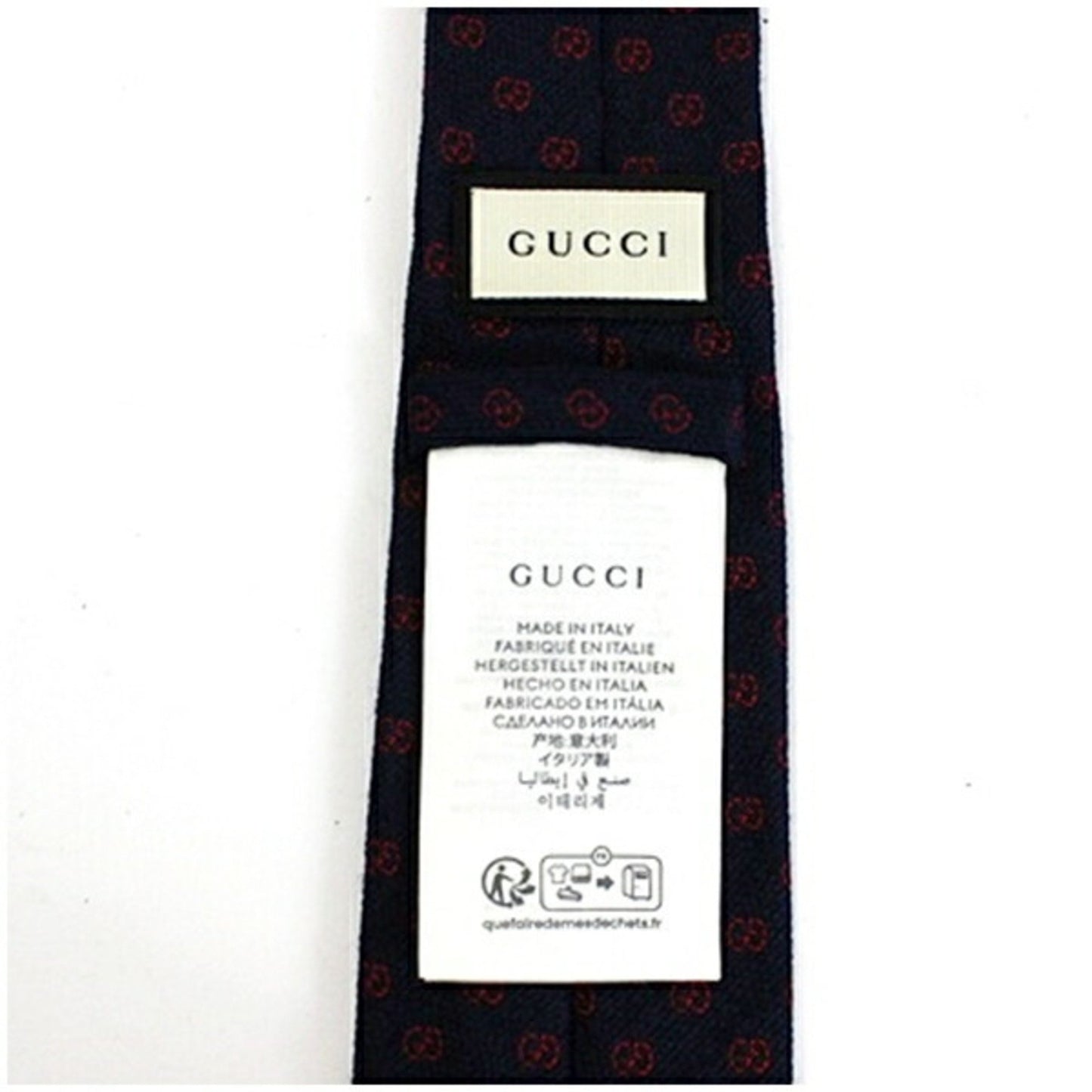 Gucci Silk Blue Ties