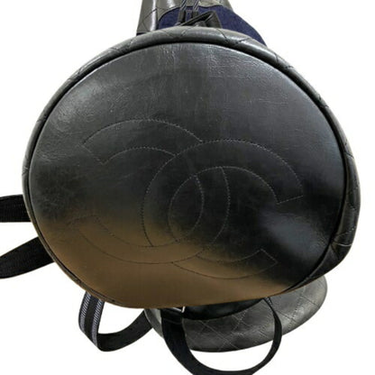 Chanel Wool Blue Shoulder Bags