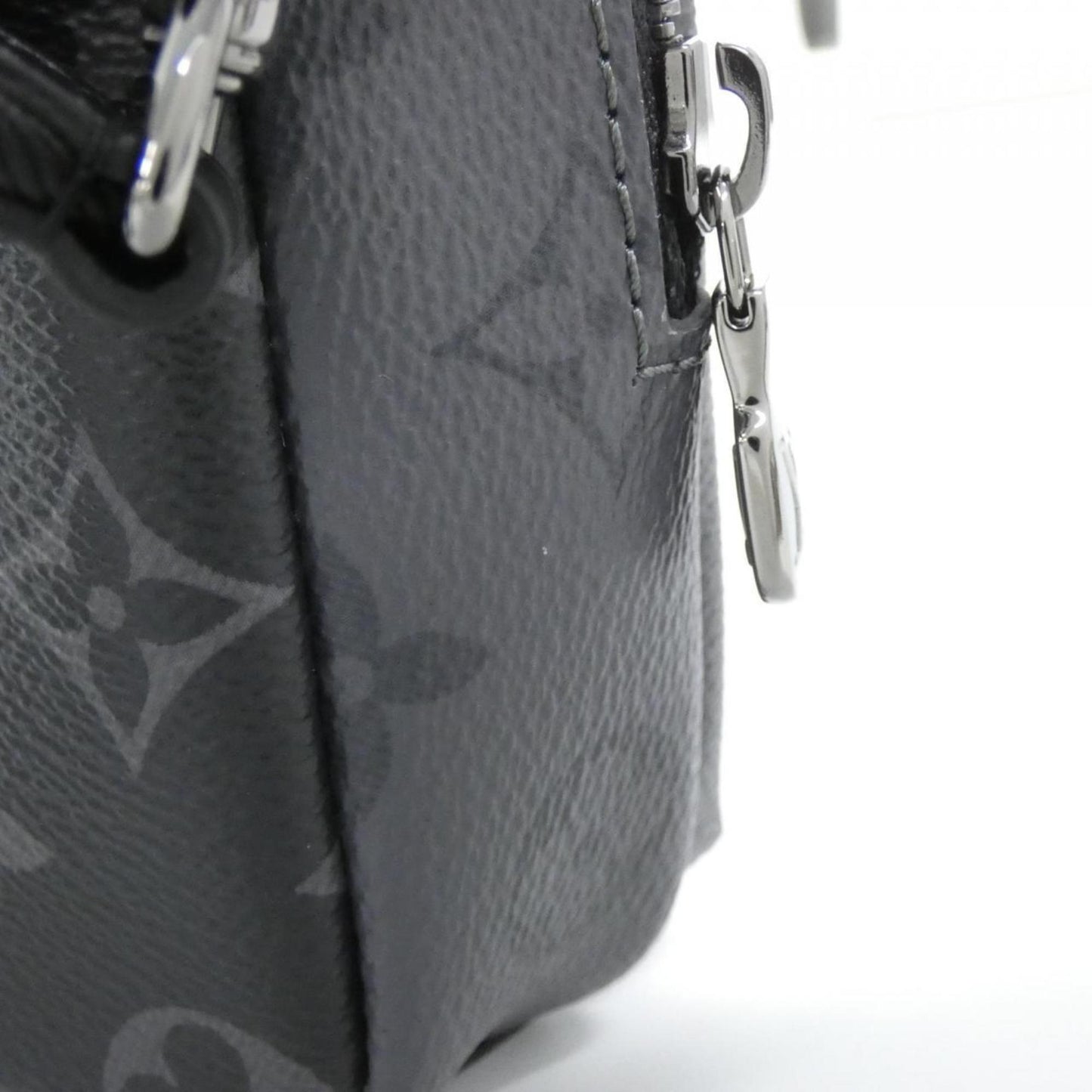 Louis Vuitton Coated Canvas Black Shoulder Bags