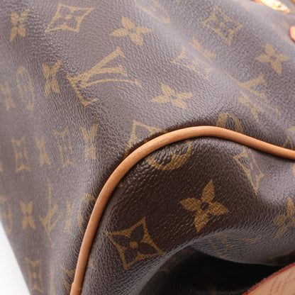 Louis Vuitton Coated Canvas Brown Shoulder Bags