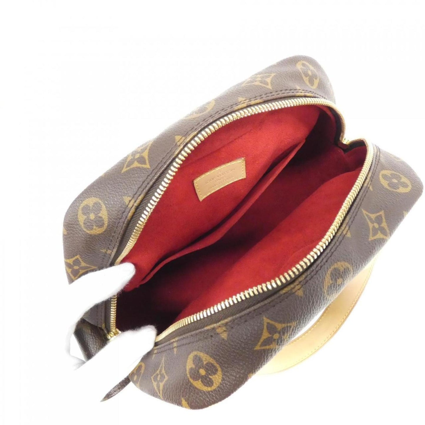 Louis Vuitton Coated Canvas Brown Handbags