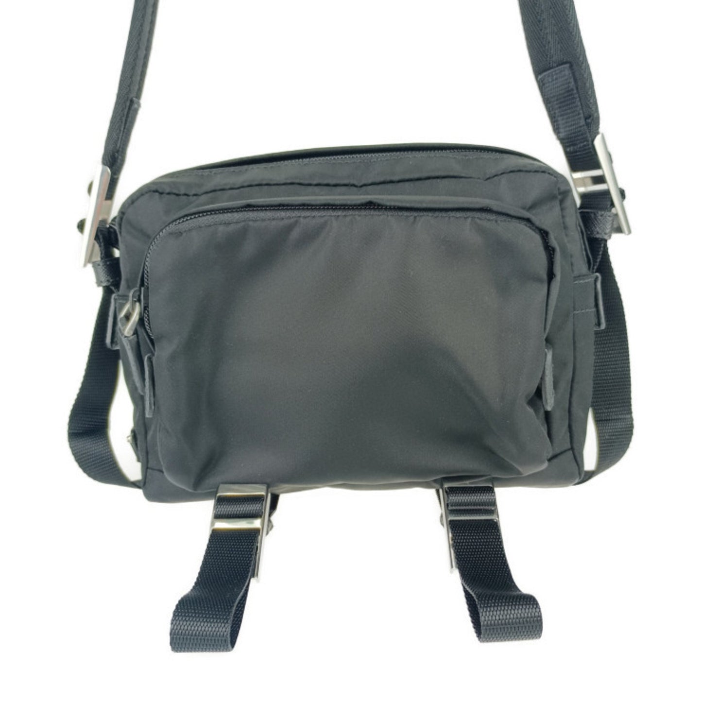 Prada Nylon Black Shoulder Bags
