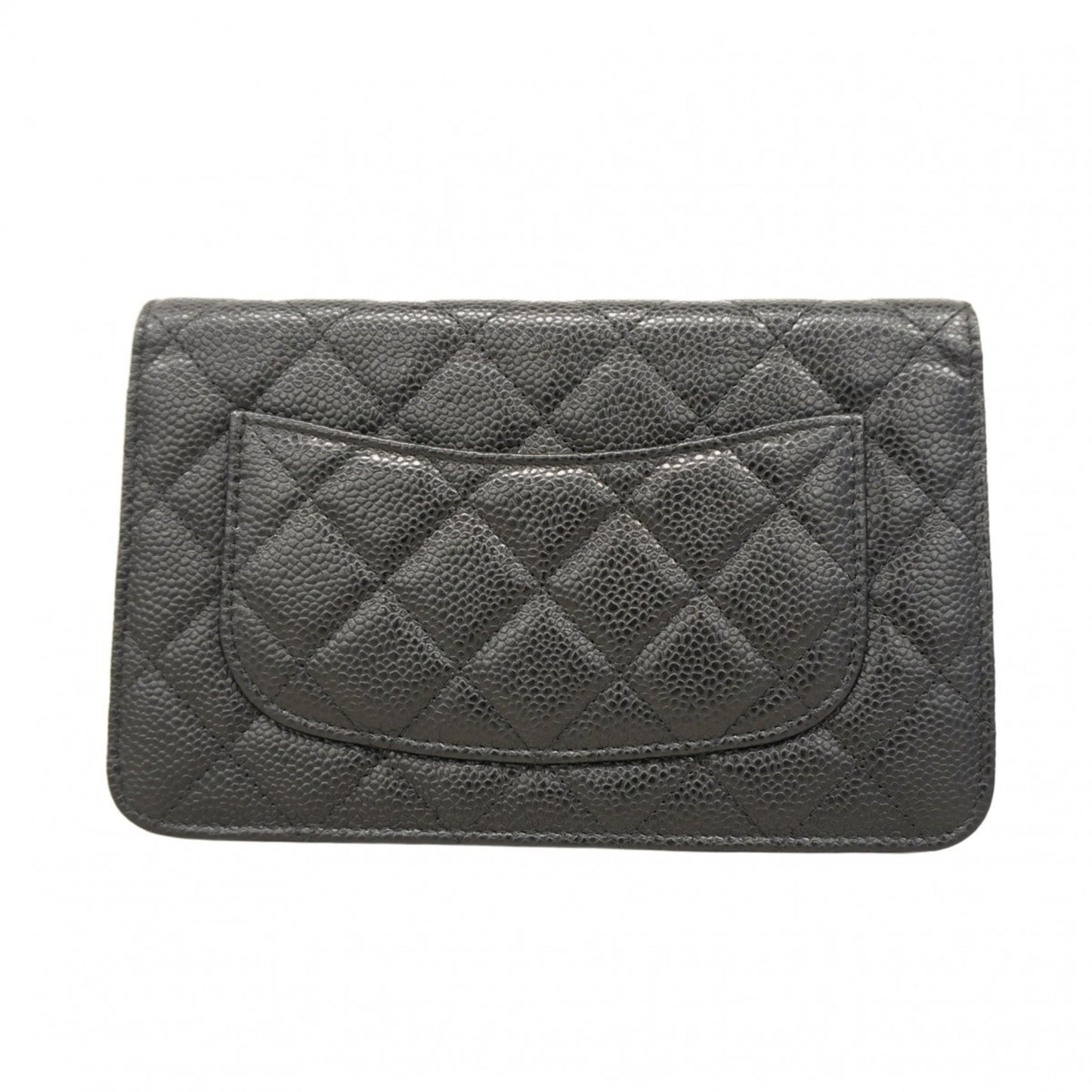 Chanel Calfskin Black Shoulder Bags