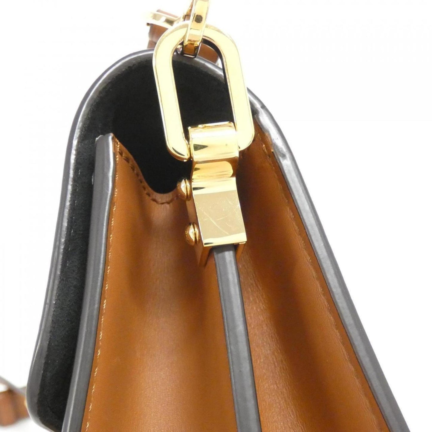 Louis Vuitton Coated Canvas Brown Shoulder Bags