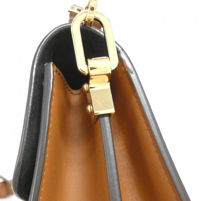 Louis Vuitton Coated Canvas Brown Shoulder Bags