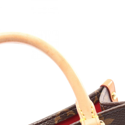 Louis Vuitton Coated Canvas Brown Handbags
