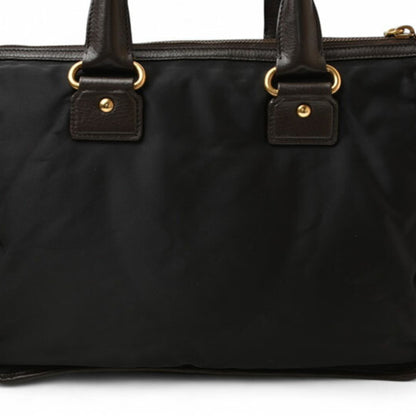 Prada Nylon Black Handbags
