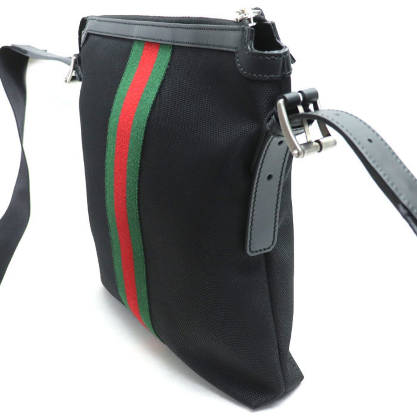 Gucci Canvas Black Shoulder Bags