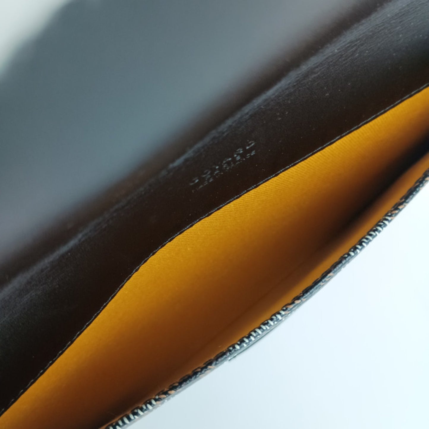 Goyard Pvc Black Clutch Bags