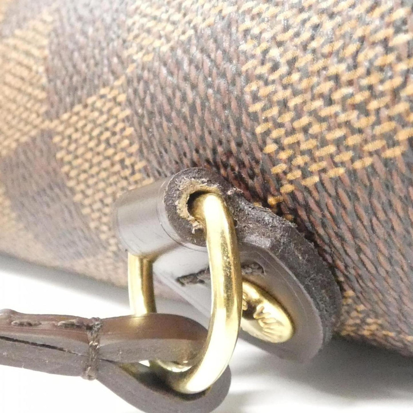 Louis Vuitton Coated Canvas Brown Handbags