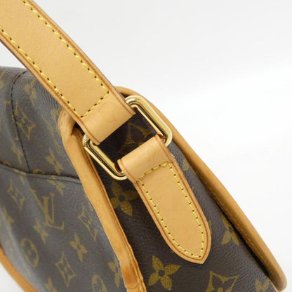 Louis Vuitton Coated Canvas Brown Shoulder Bags