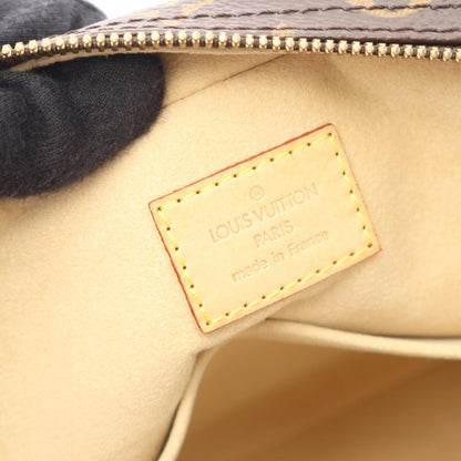 Louis Vuitton Coated Canvas Brown Handbags