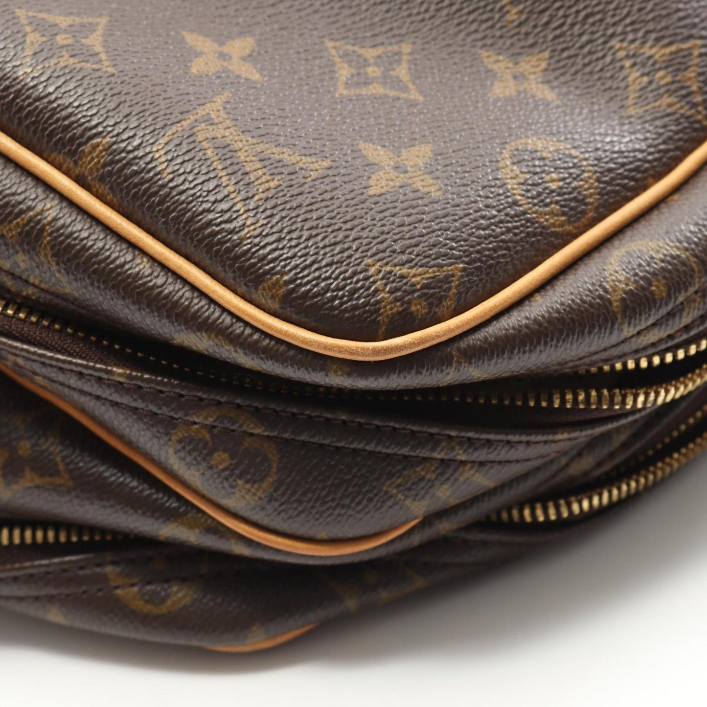 Louis Vuitton Coated Canvas Brown Shoulder Bags