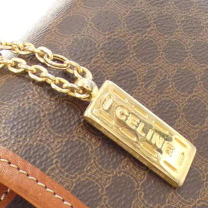 Celine Coated Canvas Brown Handbags