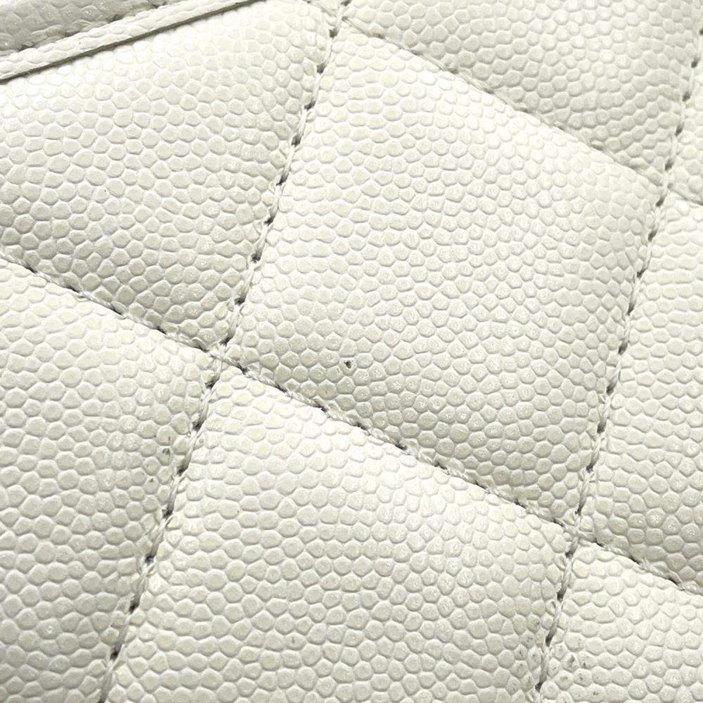 Chanel Calfskin White Shoulder Bags