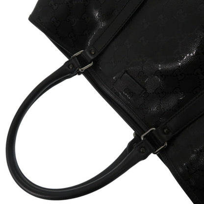 Gucci Pvc Black Tote Bags