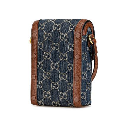 Gucci Canvas Brown Shoulder Bags