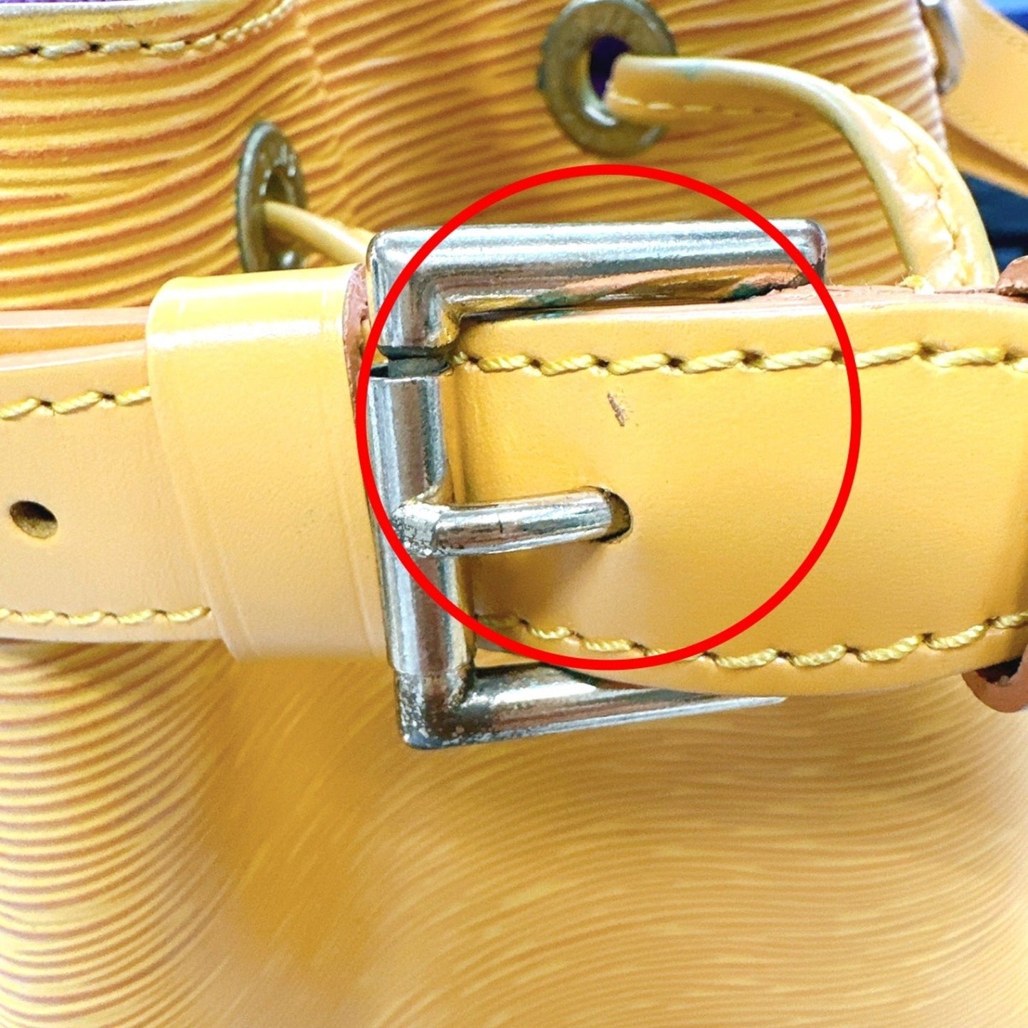 Louis Vuitton Epi Yellow Shoulder Bags