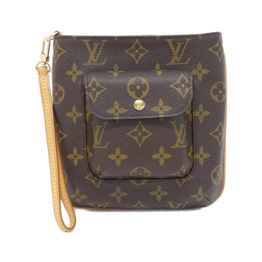 Louis Vuitton Coated Canvas Brown Handbags