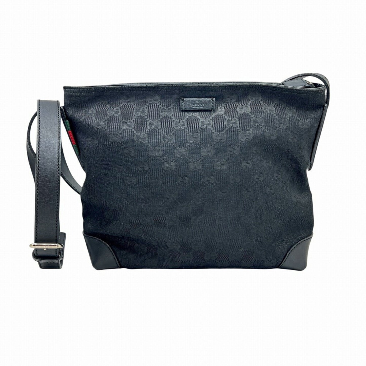 Gucci Canvas Black Shoulder Bags