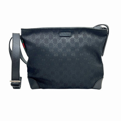 Gucci Canvas Black Shoulder Bags
