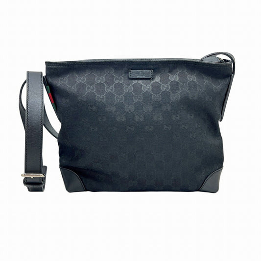 Gucci Canvas Black Shoulder Bags