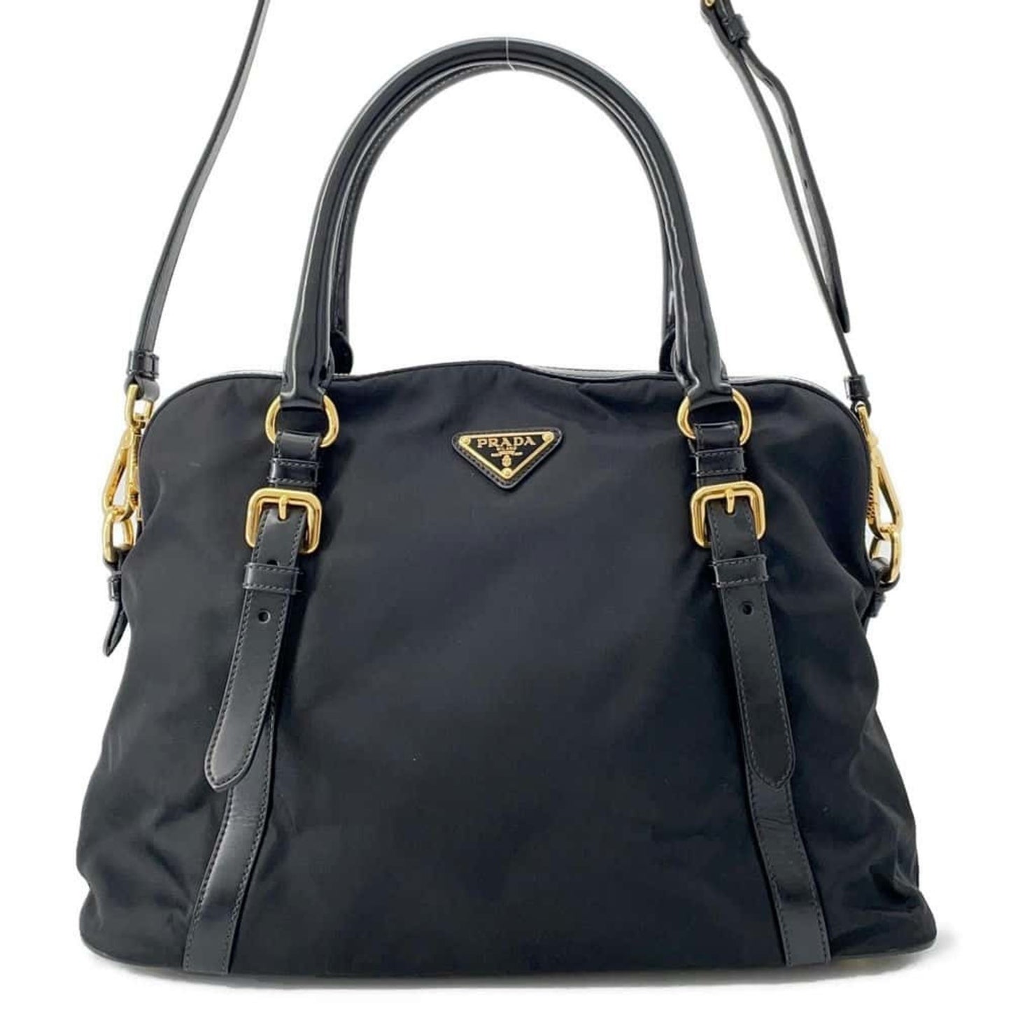 Prada Nylon Black Handbags